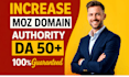 increase domain authority moz da with high quality backlinks