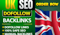 provide dr 90 uk seo backlinks building service
