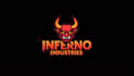 do king devil head mascot logo with business