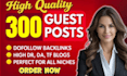provide dr 90 guest post backlinks with a public guest post article