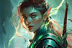 create your dnd character digital art illustration with ai