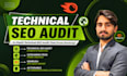 do technical seo audit,screaming frog crawl and website audit report