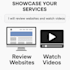 review your website and videos for usability and clarity