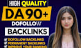 provide high quality da 90 dofollow guest post backlinks