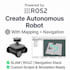 develop an autonomous navigation robot using ros and ros2
