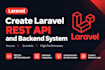 create laravel rest API and backend system