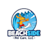 make awesome pet surfing and biking community logo