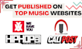 feature music interviews on US based hip hop blogs
