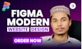 do figma design website, website design figma, website ui ux