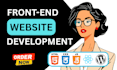build or rebuild your front end website