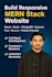 develop a professional wordpress website with custom frontend and backend
