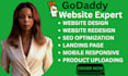 godaddy website redesign godaddy website design, develop godaddy