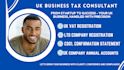 prepare, file submit UK vat, confirmation statement, ct600, cs01 self assessment