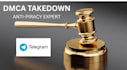 remove infringing telegram posts under dmca