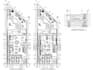 architectural plan, cuts and architectural facades