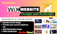 wix website design redesign wine label studio development wire frame developer