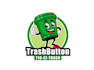 design powerful trash service and cleaning logo