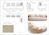 do furniture manufacturing drawing and 3d rendering