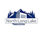 design super self storage facility and lake logo