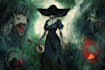 make fantasy horror character illustration
