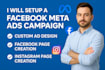 meta ads setup and custom ad design  boost conversions