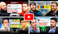 design eye catching podcast, youtube thumbnails