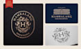 create logo with vintage retro style
