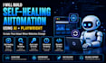 do self healing automation scripts using ai and playwright