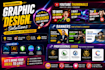 design professional youtube thumbnails with high CTR