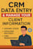 do CRM data entry and manage your client information