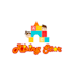 design kids play ground logo