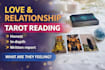 do a love and relationship tarot reading with written report