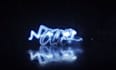 do cinematic electric logo animation intro, youtube