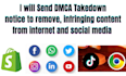 send notice to remove mugshot, cases, bad articles from google searches dmca