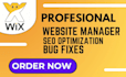 update wix site redesign wix website design wix site clone wix website revamp