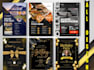 design premium editable canva flyers or invitations and social media posts