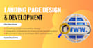 landing page design and development