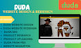 build duda seo landing page website design redesign