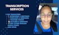 provide fast and professional transcription services