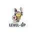 design role playing game character style logo
