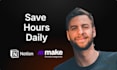 design a custom notion workspace with n8n or make automations to save you hours