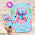 lilo estitch pool party invitation