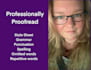 professionally proofread your manuscript