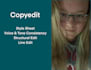 professionally copyedit your manuscript