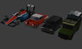 model low poly 3d assets using blender