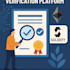 develop a blockchain based  document verification system
