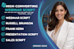 write high converting webinar script using russell brunson, frank kern approach