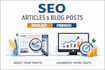 write compelling SEO article, blog post in english or french