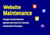 do website maintenance, website update