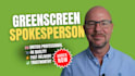 professional green screen video spokesperson